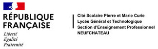 Logo de l\'établissement Lycée Pierre et Marie Curie
